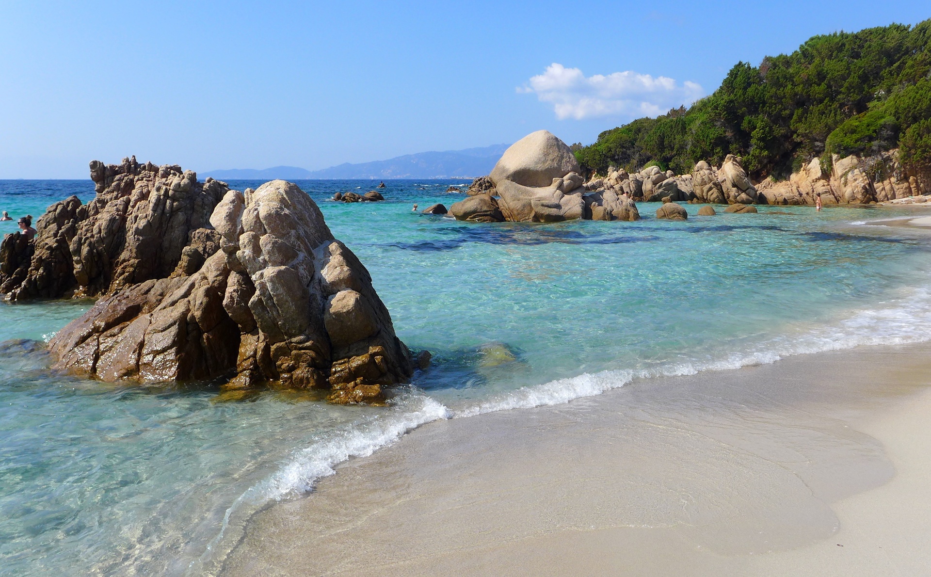 Vente camping bord de plage en Corse